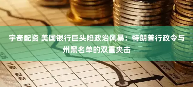 宇奇配资 美国银行巨头陷政治风暴：特朗普行政令与州黑名单的双重夹击